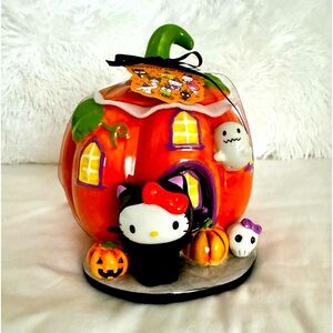 Hello Kitty Halloween Ghost Pumpkin Jar By Blue Sky